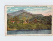 Postcard Whiteface & Whiteface JR. Lake Placid New York USA picture