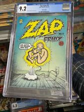 Zap #0 by R. Crumb (CGC 9.2, 4th Printing - Apex Novelties) (VIEW: ITEM VIDEO) picture
