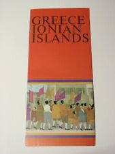 Vintage Greece Ionian Islands Travel Brochure picture