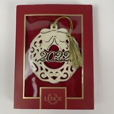 Lenox 2022 A Year To Remember Wreath Ornament picture