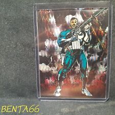 1992 Comic Images The Punisher Guts And Gunpowder 🔥 Punisher Prism Promo Card picture