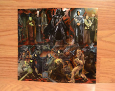 2005 Topps Star Wars Revenge Of The Sith Etched Foil Set 6 Cards picture