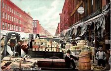 Postcard 1909 South Water Street Market Chicago Illinois D11 picture