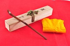 Vintage Japanese Tea Ceremony Chashaku Tea Spoon Bamboo Wajima Lacquerware #2 picture