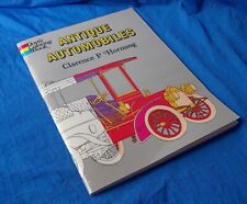 Antique Automobiles Clarence P. Hornung Dover Coloring Book VTG 1971 CLEAN PAGES picture