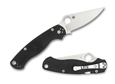 Spyderco Knives Para Millitary 2 Compression Left-hand Black G10 S45VN C81GPLE2 picture
