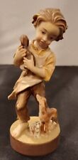 Boy With Lamb And Dog Figurine Dolfi Made In Italy picture