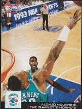 1994/95 skybox hoops scoops # HS 3 Alonzo Mourning  picture