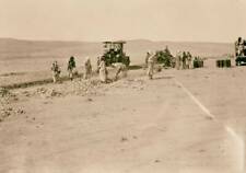 Gayara bitumen men and machinery Iraq al-Qayyarah 1932 OLD PHOTO picture
