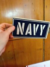 Legit Vintage NAVY Military Sticker picture