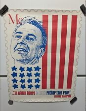Original Vintage 1968 Eugene McCarthy Political Campaign Poster **VERYRARE** picture