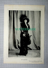 X1750) Mlle DASTRY Actress - c.1910 Antique Print/ Cutting picture