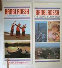 TWO Vintage BANGLADESH Chittagong & Cox's Bazar Brochures -E9C-30 picture