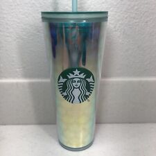 2019 Starbucks Tumbler Mermaid 24oz Iridescent Siren Scales Holiday Venti Cup  picture