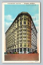 Atlanta GA, Historic Piedmont Hotel, Georgia c1943 Vintage Postcard picture