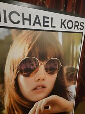 MICHAEL KORS Large Double-Sided Vinyl Store Banner Poster MK Sunglasses 54