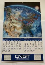 Vtg NOS Railroad Collectible 1984 Calendar Poster Slight Creases 2 Ft X 15 In picture