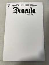 DRACULA #1 SKETCH BLANK COVER UNIVERSAL MONSTERS IMAGE COMICS picture