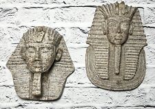 Wall Hanging Statues King Tut & Thutmose III Ancient Egyptian Sand Stone Granite picture