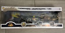 Funko Jurassic World Dominion 3 Pack: T.Rex, Giganotosaurus, and Therizinosaurus picture