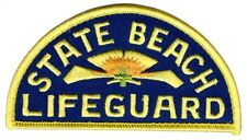 California State Park Lifeguard Patch - replica of first LG patch from 1950s picture