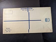 Mint Palestine Registered Letter Postal Stationery Envelope picture