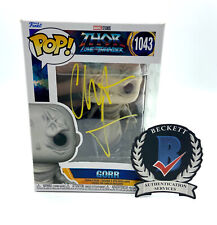 CHRISTIAN BALE SIGNED AUTOGRAPH FUNKO POP GORR THOR LOVE AND THUNDER BECKETT BAS picture