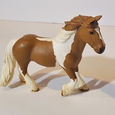 Schleich Tinker Mare Chestnut Pinto Horse, Gypsy Vanner #13773 Farm World 2014 picture