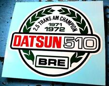 DATSUN 510 • BRE • Trans Am Champion Sticker • 1971-1972 • Vintage Style Decal picture