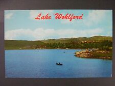 Lake Wohlford San Diego County California CA Vintage Curt Teich Postcard 1962 picture