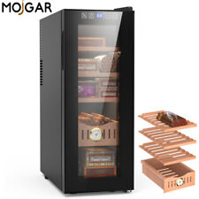 35L 250 Count Electric Humidor Cigar Cooler，Cooling & Heating，Spanish Cedar Wood picture