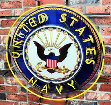 New United States Navy Lamp Light Neon Sign 24