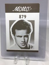 1987 Motto Trivia #879 Marlon Brando picture