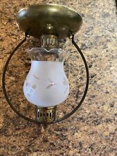 1940’s Vintage Salvage Moe Brothers Light Fixture picture