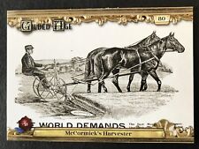 McCormick's Harvester  2023 HISTORIC AUTOGRAPHS GILDED AGE card picture