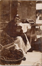 Salon 1905 H.A. Zo Portrait of Woman and Child Seville Rotograph RP Postcard H45 picture