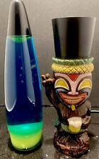 Custom Peace Hippie Beer Drinking Tiki Man Lava Lamp Limited Edition Rare 420☮️ picture