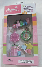 2005 Kurt S. Adler Ornament - Barbie 5-Piece Mini Holiday Ornament Set picture