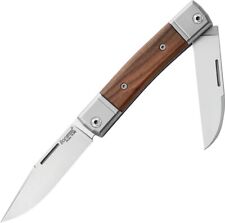LionSteel Bestman Folding Knife Santos Wood Handle M390 Clip/Wharncliffe BM13 ST picture
