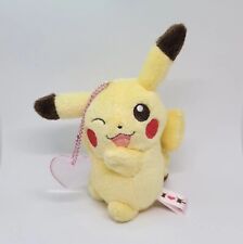Pokemon I Love Pikachu Plush 2011 Heart Banpresto RARE picture