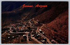 Jerome AZ Arizona Mingus Mountain 1964 PostCard  - C6 picture