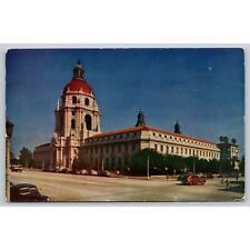 Postcard CA Pasadena Pasadena City Hall picture