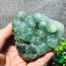 219g Natural green chalcedony grape agate crystal specimen Indonesia A09 picture