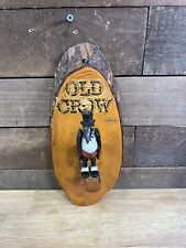 Vintage Old Crow Whiskey Wall Hanging Advertising  picture
