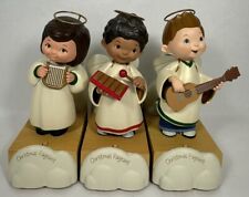 Hallmark Christmas Pageant  Angel Choir Musical Singing Angels Lot Of 3 picture