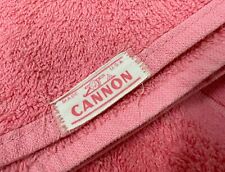 pair of vintage pink Cannon bath towels picture