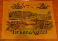 Vintage  Souvenir of the Panama Canal Booklet  32 pages picture