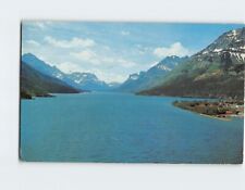 Postcard A view of Waterton Lakes from the Prince of Wales Hotel, Canada picture