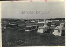 1975 Press Photo Mobile Homes Still Shelter Families After Tropical Storm Agnes picture