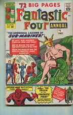 Fantastic Four #1 VG- ANNUAL  Sub-Mariner Spider-Man Marvel Comics  CBX1K picture